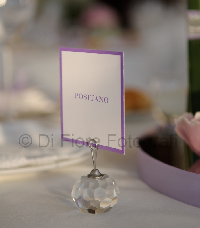 Segnaposto per tavolo nuziale. Dettaglio di classe irrinunciabile  Wedding  Photographer - Fotografi Napoli - Di Fiore FOTOGRAFI 081.475160